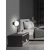   Maui Wall Lamp 16/8163-15 IP Opal/Black Matt, LED E27 15W, CL.II IP44, (E27 max. Ø45 mm)