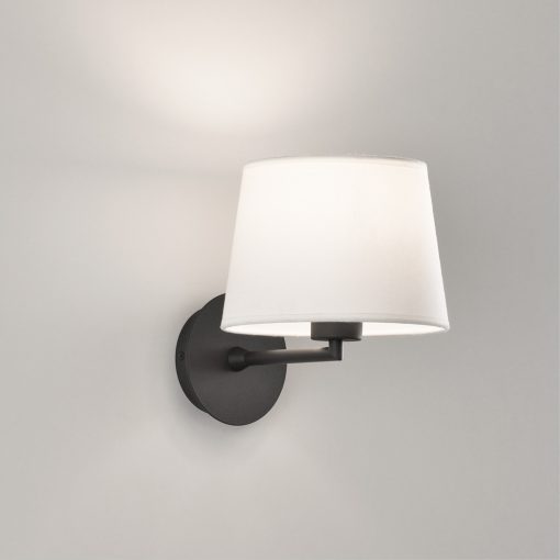 Stilo Wall Lamp 16/8202 Textured Black, LED E27 15W, CL.I, MULTI-PACK