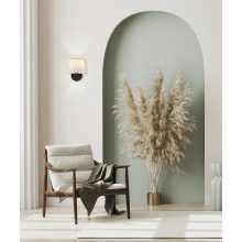 Stilo Wall Lamp 16/8202 Textured Black, LED E27 15W, CL.I, MULTI-PACK