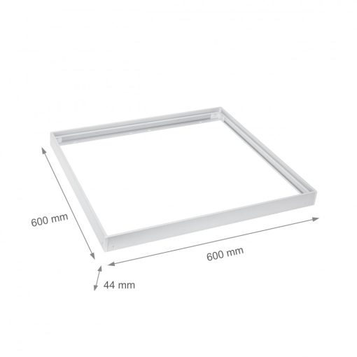 Kiemelő keret Falon kívüli FIXTURE Süllyesztett LUMINAIRE  ALGINE 600X600MM