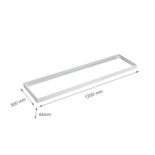 Kiemelő keret Falon kívüli FIXTURE Süllyesztett LUMINAIRE  ALGINE 300X1200MM
