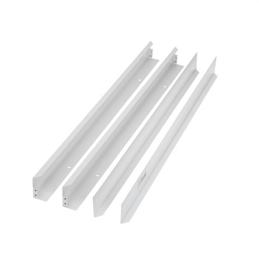 Kiemelő keret Falon kívüli FIXTURE Süllyesztett LUMINAIRE  ALGINE LINE/ALGINE PREMIUM 600X600MM .THE SCREWS, WH