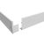   Kiemelő keret Falon kívüli FIXTURE Süllyesztett LUMINAIRE ALGINE BACKLIGHT 600X600x70MM