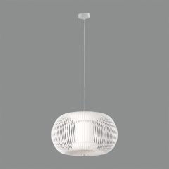   Mirta Pendant lamp 3055/38 White, Kit Text. White, LED E27 15W, CL.I, MULTI-PACK