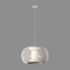   Mirta Pendant lamp 3055/38 Stone, Kit Text. White, LED E27 15W, CL.I, MULTI-PACK