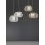   Mirta Pendant lamp 3055/38 Stone, Kit Text. White, LED E27 15W, CL.I, MULTI-PACK