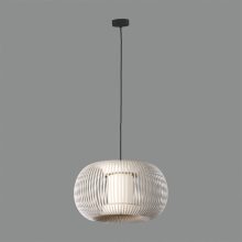 Mirta Pendant lamp 3055/38 Stone, Kit Text. Black, LED E27 15W, CL.I, MULTI-PACK