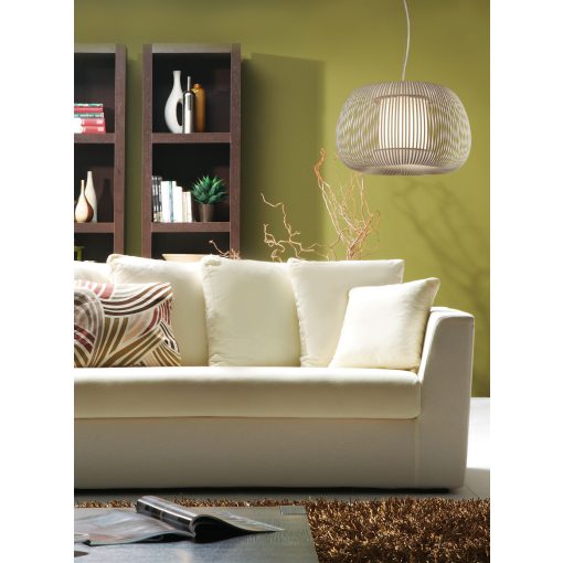 Mirta Pendant lamp 3055/38 Stone, Kit Text. Black, LED E27 15W, CL.I, MULTI-PACK