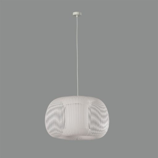 Mirta Pendant lamp 3055/45 White, Kit Text. White, LED E27 15W, CL.I, MULTI-PACK