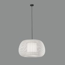 Mirta Pendant lamp 3055/45 White, Kit Text. Black, LED E27 15W, CL.I, MULTI-PACK
