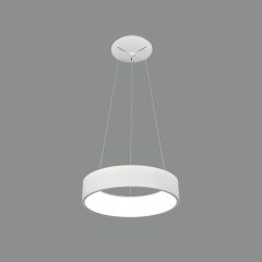   Dilga Pendant lamp 3450/45 Textured White, LED 27W 2100lm, CRI90 CL.I, Integrated LED, Kelvin 2700K-3000K Slide Switch