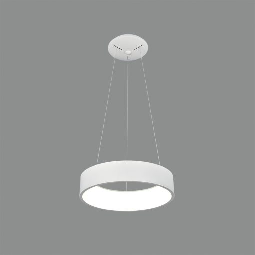 Dilga Pendant lamp 3450/45 Textured White, LED 27W 2100lm, CRI90 CL.I, Integrated LED, Kelvin 2700K-3000K Slide Switch, Casambi, ON-DEMAND **