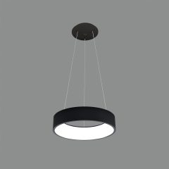   Dilga Pendant lamp 3450/45 Textured Black, LED 27W 2100lm, CRI90 CL.I, Integrated LED, Kelvin 2700K-3000K Slide Switch, Casambi, ON-DEMAND **