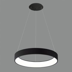   Dilga Pendant lamp 3450/90 Textured Black, LED 126W 9800lm, CRI90 CL.I, Integrated LED, Kelvin 2700K-3000K Slide Switch