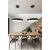   Dilga Pendant lamp 3450/90 Textured Black, LED 126W 9800lm, CRI90 CL.I, Integrated LED, Kelvin 2700K-3000K Slide Switch, Casambi, ON-DEMAND **