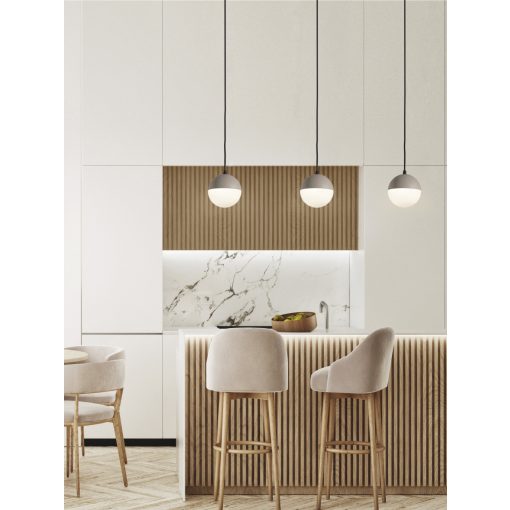 Shiru Pendant lamp 3685 Stone Cement, LED E27 15W, CL.I