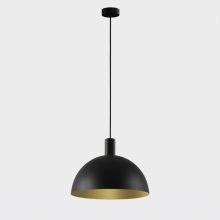 Tiga Pendant lamp 3707/25 Textured Black/Tech Gold, LED E27 15W, CL.I, MULTI-PACK