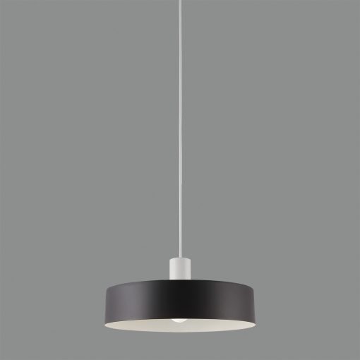 Jarvis Pendant lamp 3708/30 Text. Black, Kit Text. White, LED E27 15W, CL.I, MULTI-PACK
