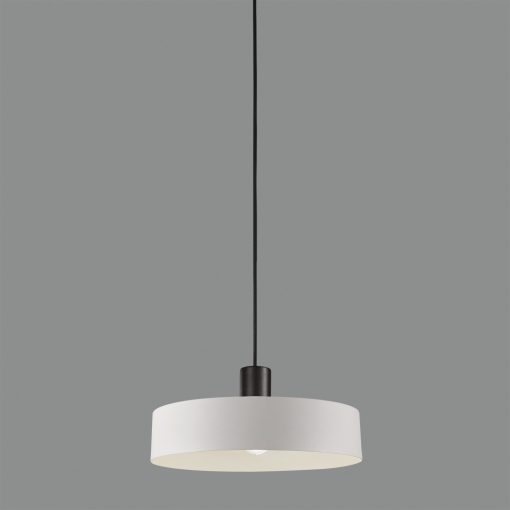 Jarvis Pendant lamp 3708/30 Text. White, Kit Text. Black, LED E27 15W, CL.I, MULTI-PACK