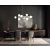   Doris Pendant lamp 3820/95 Antique Gold/Opal, LED G9 8x7W, CL.I