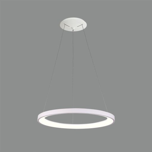 Grace Pendant lamp 3848/58 Textured White, LED 50W 4250lm, CRI90 CL.I, Integrated LED, Kelvin 2700K-3000K Slide Switch, Casambi, ON-DEMAND **