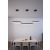  Grace Pendant lamp 3848/58 Textured Black, LED 50W 4250lm, CRI90 CL.I, Integrated LED, Kelvin 2700K-3000K Slide Switch, Casambi, ON-DEMAND **