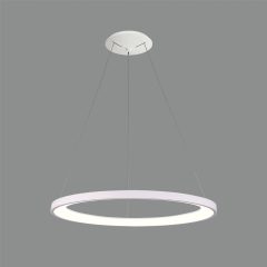   Grace Pendant lamp 3848/78 Textured White, LED 80W 6800lm, CRI90 CL.I, Integrated LED, Kelvin 2700K-3000K Slide Switch