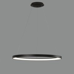   Grace Pendant lamp 3848/78 Textured Black, LED 80W 6800lm, CRI90 CL.I, Integrated LED, Kelvin 2700K-3000K Slide Switch