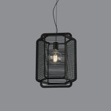Corda Pendant lamp 3901/35 Textured Black/Black, LED E27 15W, CL.I