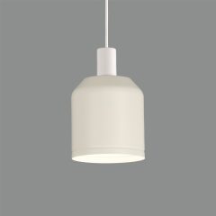   Turkana Pendant lamp 3908/16 White, Kit Tex. White, LED E27 15W, CL.I, MULTI-PACK