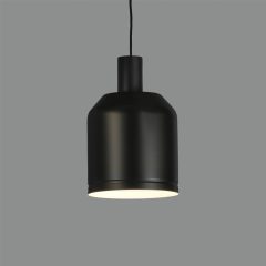   Turkana Pendant lamp 3908/16 Black, Kit Text. White, LED E27 15W, CL.I, MULTI-PACK