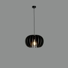   Rosa Del Desierto Pendant lamp 3912/35 Black, LED E27 15W, CL.I
