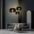   Rosa Del Desierto Pendant lamp 3912/45 Black, LED E27 15W, CL.I