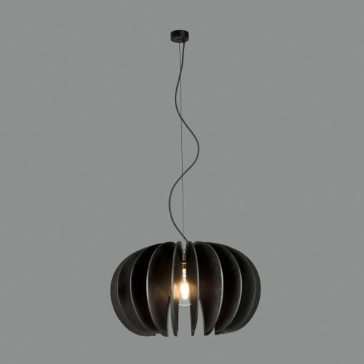 Rosa Del Desierto Pendant lamp 3912/60 Black, LED E27 15W, CL.I