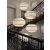   Bauhaus Pendant lamp 3917/60 White/Black, Kit Text. White, LED E27 15W, CL.I, MULTI-PACK