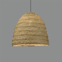 Moyana Pendant lamp 3926/50 Natural Raffia, LED E27 15W, CL.I