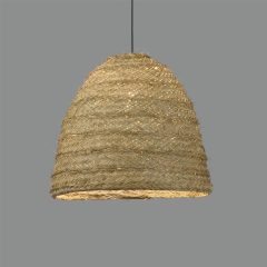   Moyana Pendant lamp 3926/50 Natural Raffia, LED E27 15W, CL.I