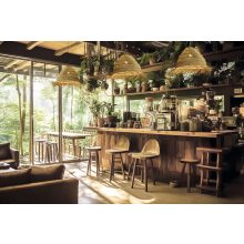 Samira Pendant lamp 3932/50 Natural Raffia, LED E27 15W, CL.I