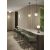   Parma Pendant lamp 3946/18 Matt Black/Opal, LED E27 15W, CL.II IP44