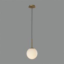 Parma Pendant lamp 3946/18 Matt Antique Gold/Opal, LED E27 15W, CL.II IP44