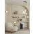   Parma Pendant lamp 3946/30 Matt Black/Opal, LED E27 15W, CL.II IP44