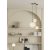   Parma Pendant lamp 3946/30 Matt Antique Gold/Opal, LED E27 15W, CL.II IP44
