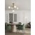   Parma Pendant lamp 3946/5 Matt Antique Gold/Opal, LED E27 5x15W, CL.I, (E27 max. Ø45 mm)