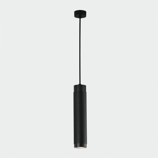 Lux Pendant lamp 3989 Textured Black/Black, LED COB 13W 3000K 1240lm, CRI90 CL.I, Integrated LED
