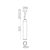   Lux Pendant lamp 3989 Textured Black/Black, LED COB 13W 3000K 1240lm, CRI90 CL.I, Integrated LED