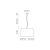   Stilo Pendant lamp 8202/42 Textured Black, LED E27 15W, CL.I, MULTI-PACK