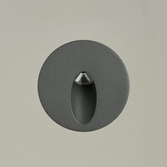   Orion Recessed 2063/6 Textured Anthracite, LED 3W 3000K 60lm, CRI80 CL.II IP65