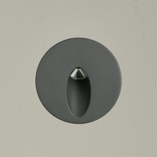 Orion Recessed 2063/6 Textured Anthracite, LED 3W 3000K 60lm, CRI80 CL.II IP65