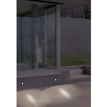 Orion Recessed 2063/6 Textured Anthracite, LED 3W 3000K 60lm, CRI80 CL.II IP65
