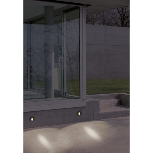 Orion Recessed 2063/6 Textured Anthracite, LED 3W 3000K 60lm, CRI80 CL.II IP65